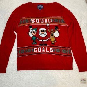 American Rag SQUAD GOALS Ugly Christmas Sweater: Size XXL